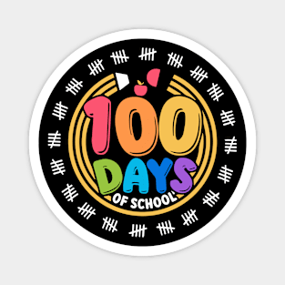 100 Days of School Happy 100 Days of School Magnet